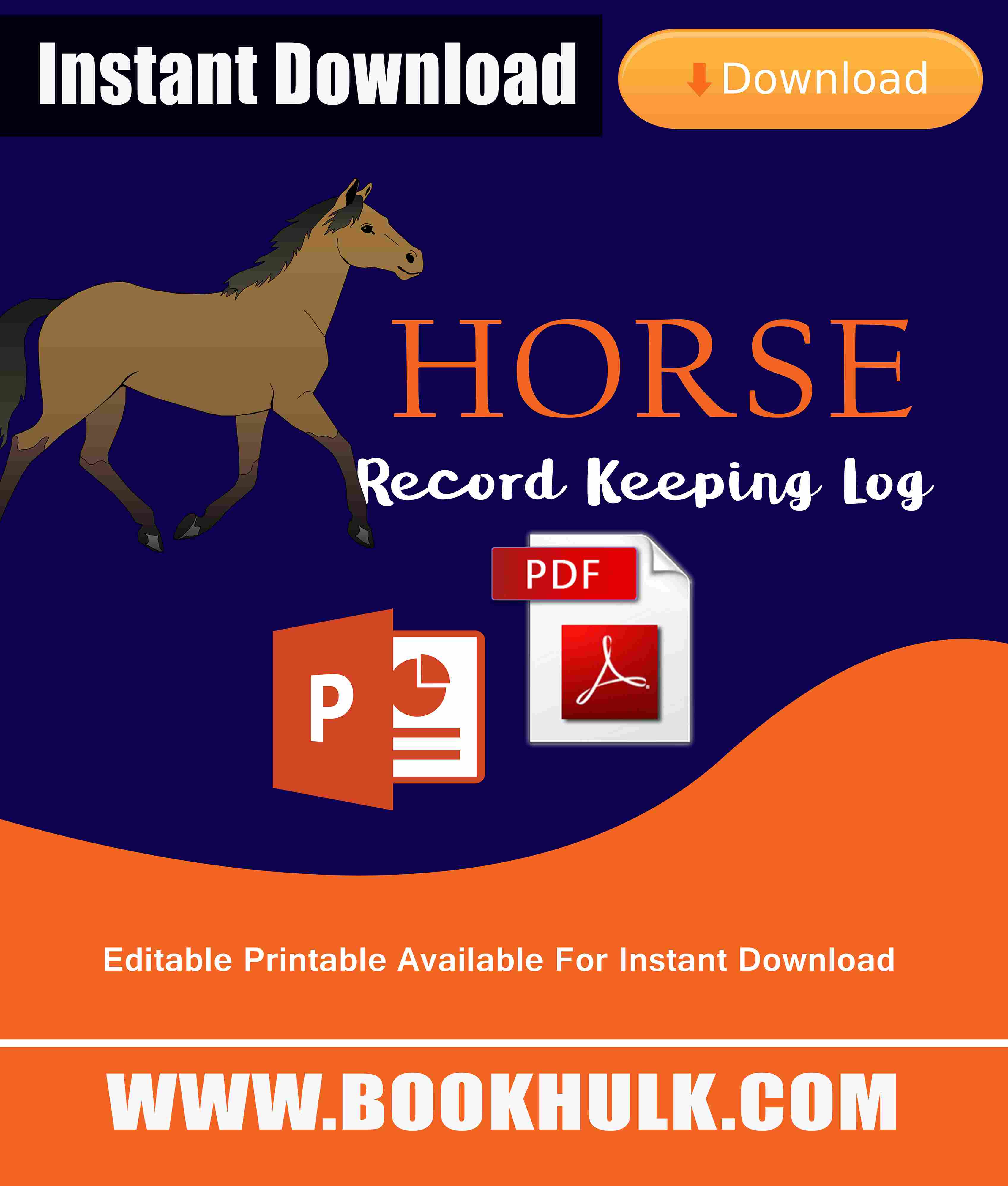 Printable Horse Record Keeping Template