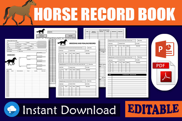 Printable Horse Record Keeping Template